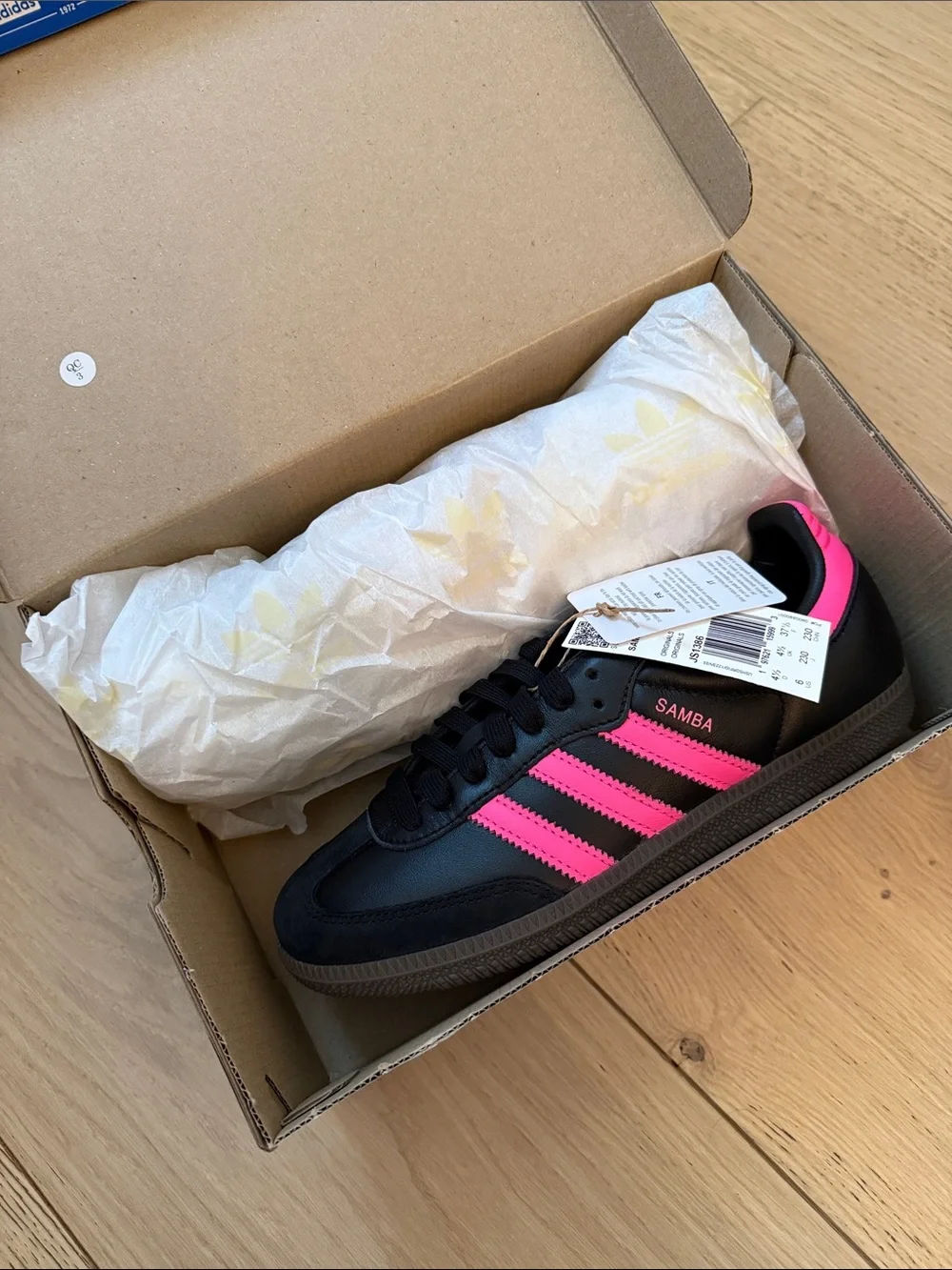Adidas Samba OG core black / lucid pink / gum